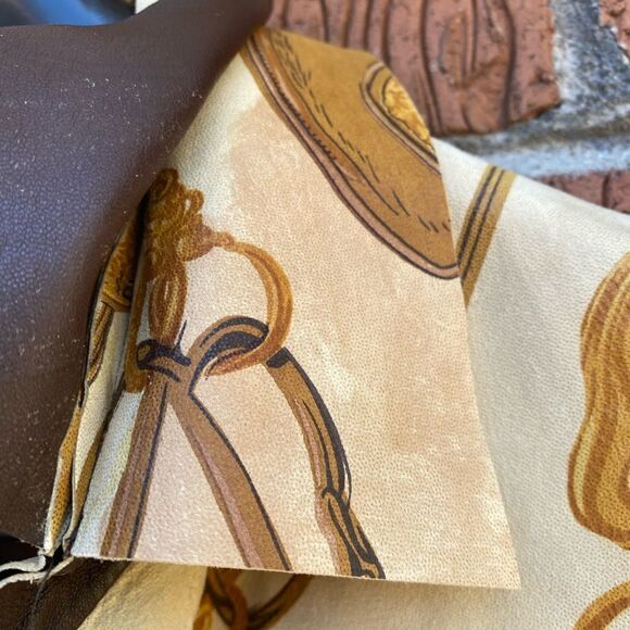 Unique reversible vintage leather shirt jacket - Picture 9 of 16